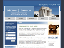 Tablet Screenshot of michaeljsheldon.com